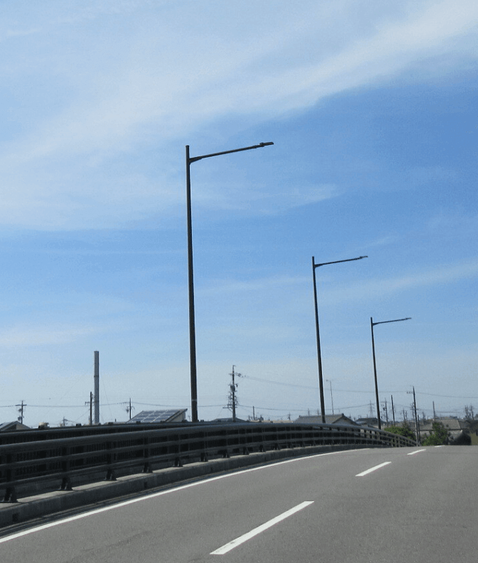 岡崎市LED道路照明灯賃貸借工事